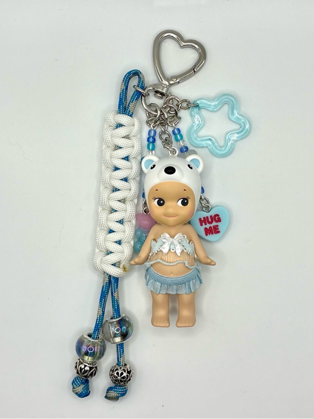 Sonny Angel Animal Series Handmade Bag Charm - White Bear